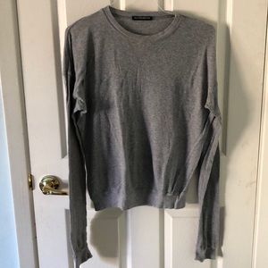 Brandy Melville Waffle Grey Longsleeve